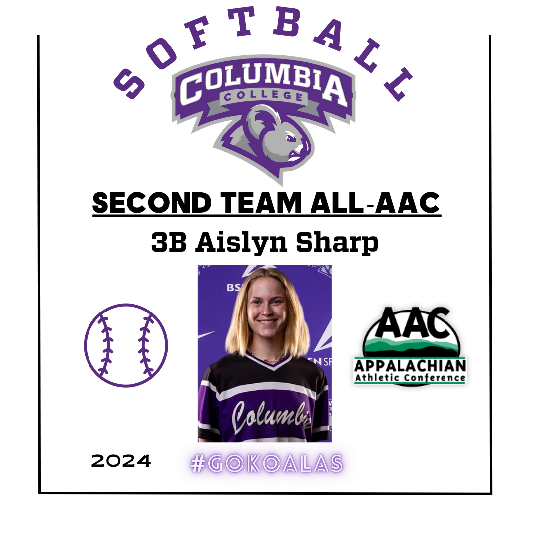 Softball's Sharp Named Second Team All-Conference