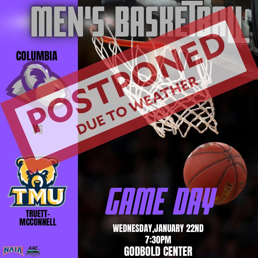 Wednesday Basketball Games Postponed; Will be Played Thursday