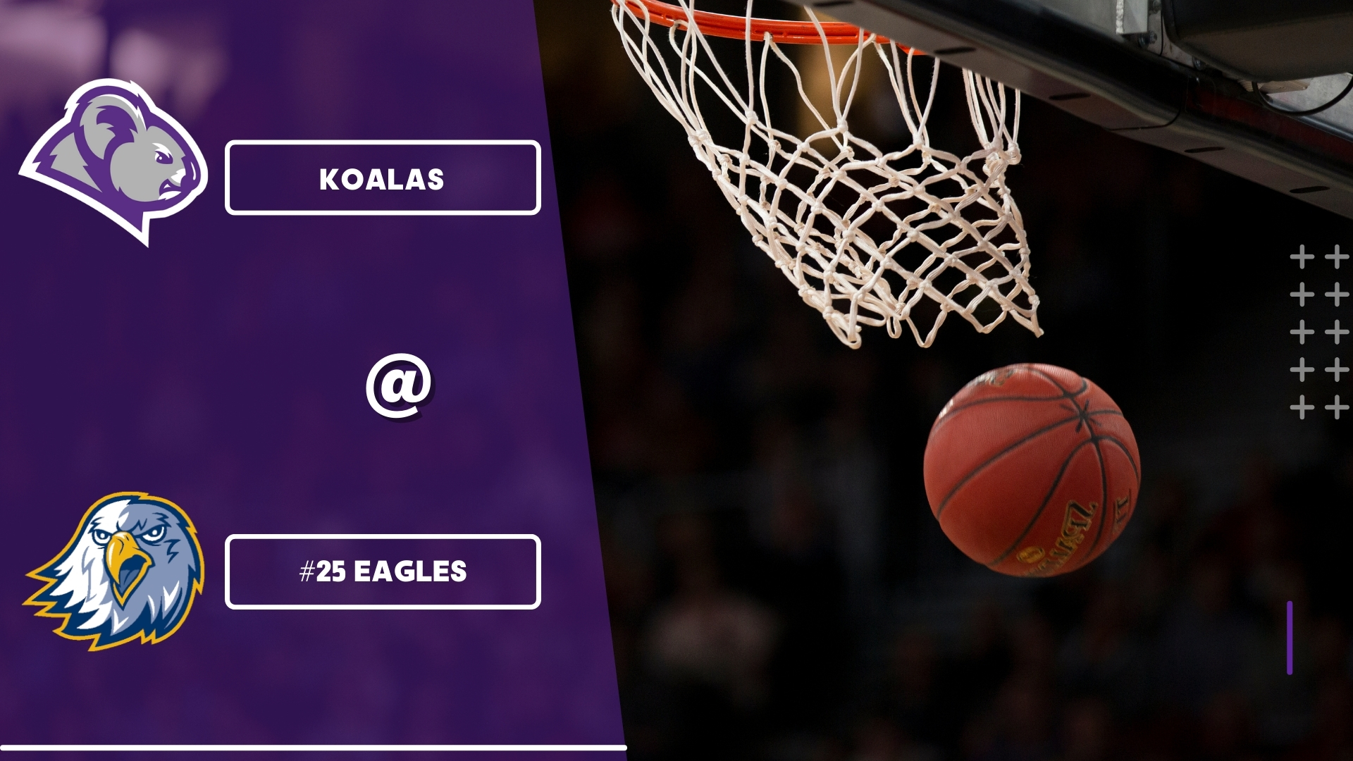 No. 25 Ranked Eagles Too Much for Koalas