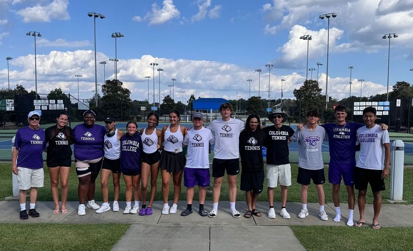 Women's Tennis Competes at Coker